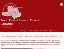 Tablet Screenshot of ncrcnahro.org